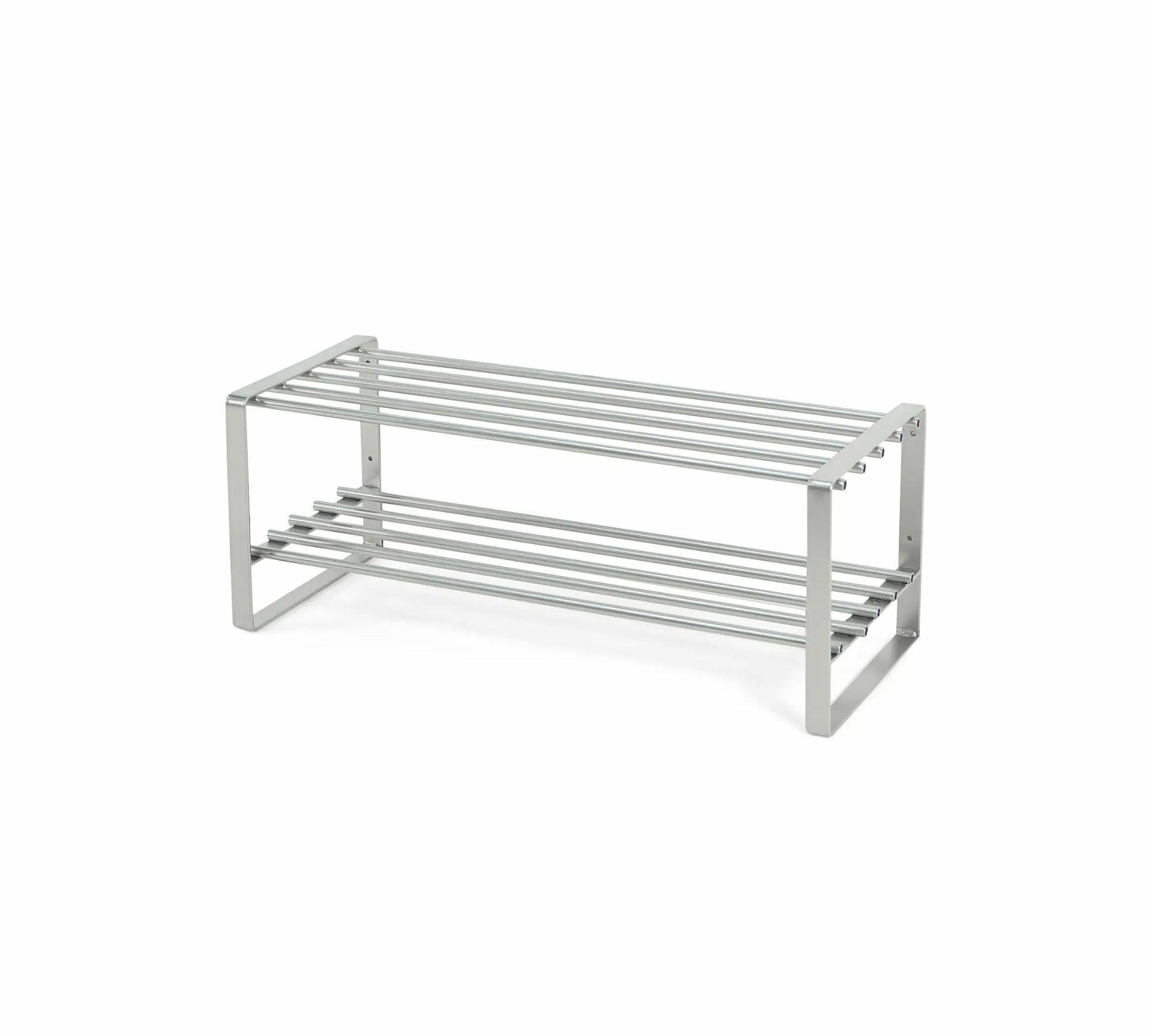 Schuhregal Stahl Silber 0