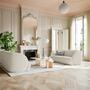 Design-Award-Winning Paula 3-Sitzer Sofa Maya Warm Grey 3