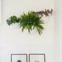 3x Wall Flower Pot Set White Vertical Garden 100% Recycled 0
