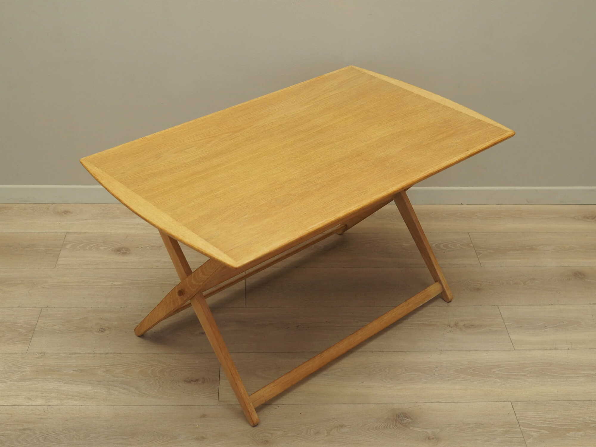 Coffee table wood Natural 1970s 4