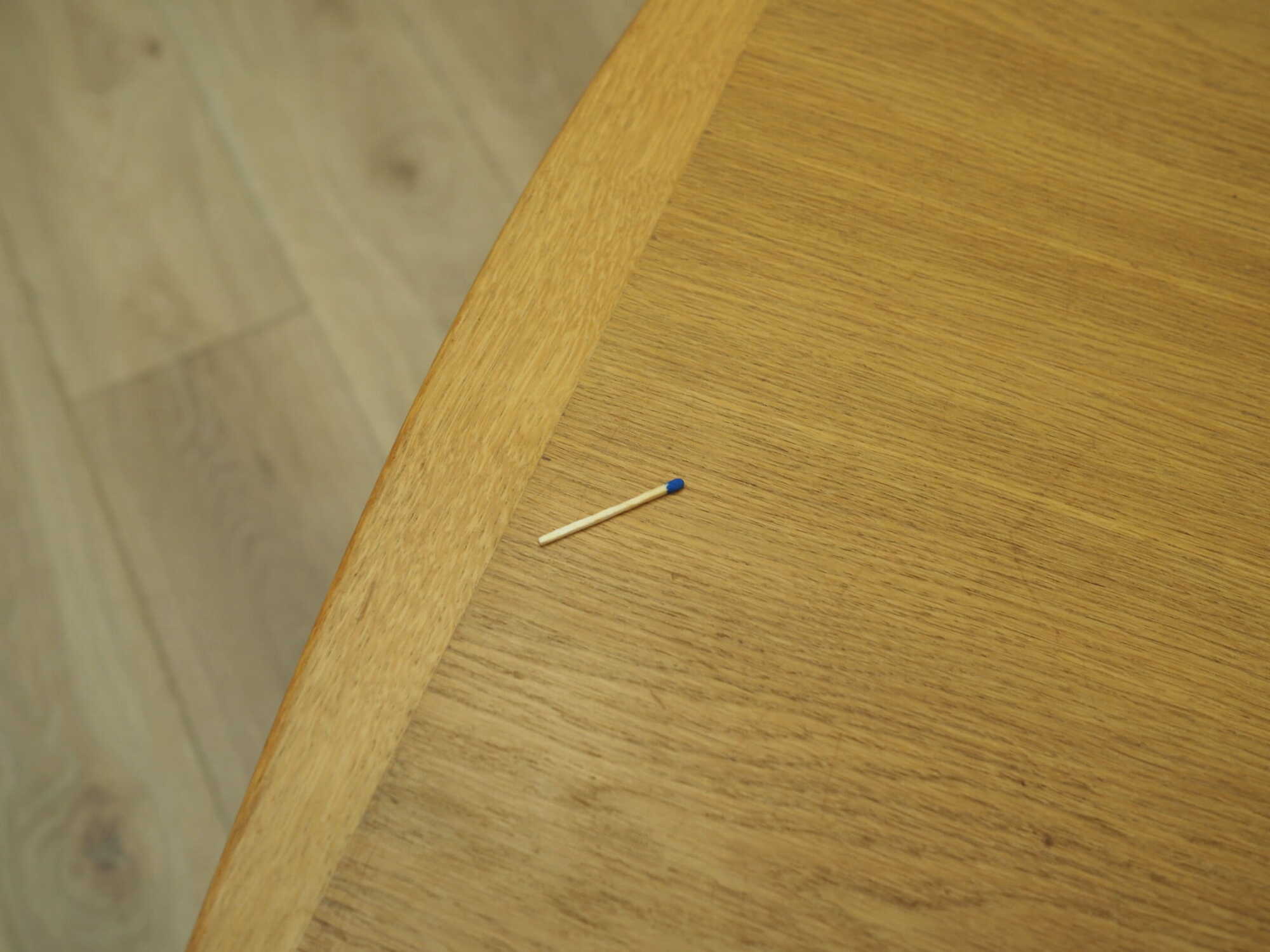 Coffee table wood Natural 1970s 8