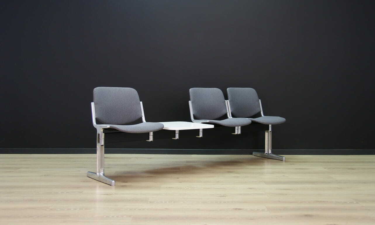 Bank Aluminium Grey 1960s 2