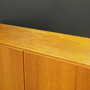 Vintage cabinet teak wood beige 1970s 6