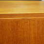 Vintage cabinet teak wood beige 1970s 9