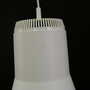 Vintage pendant lamp plastic white 1970s 
 5