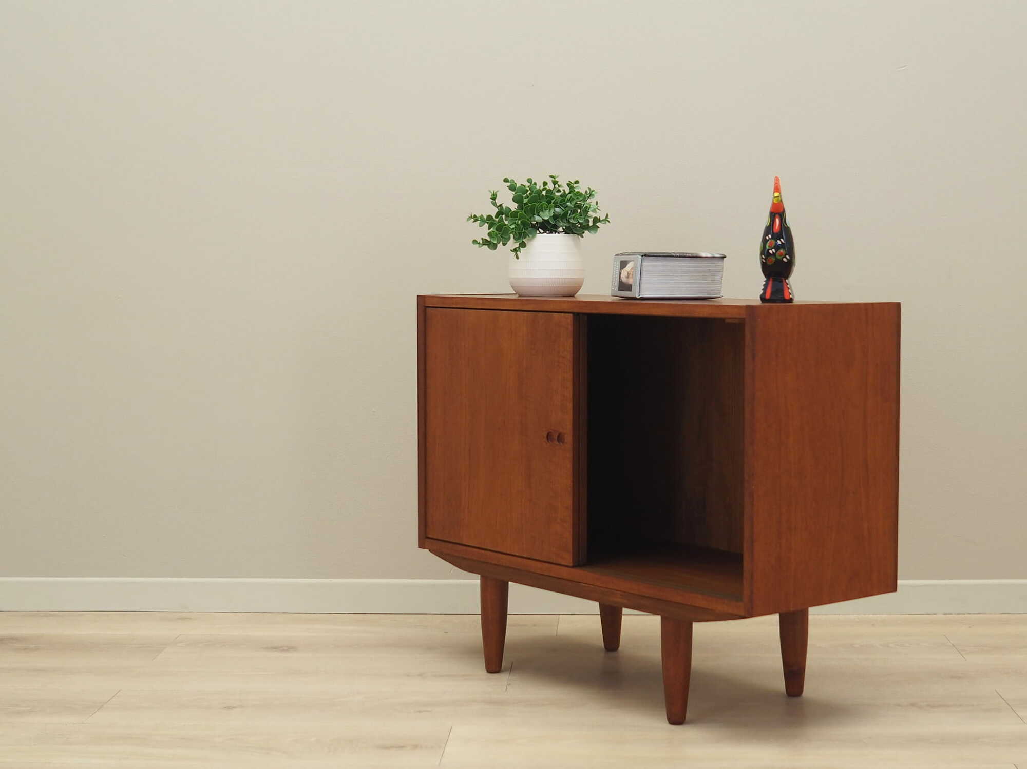 Vintage cabinet teak brown 1960s 4