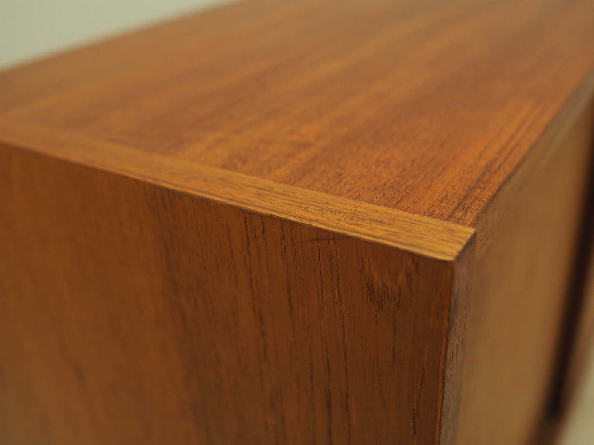 Vintage cabinet teak brown 1960s 7
