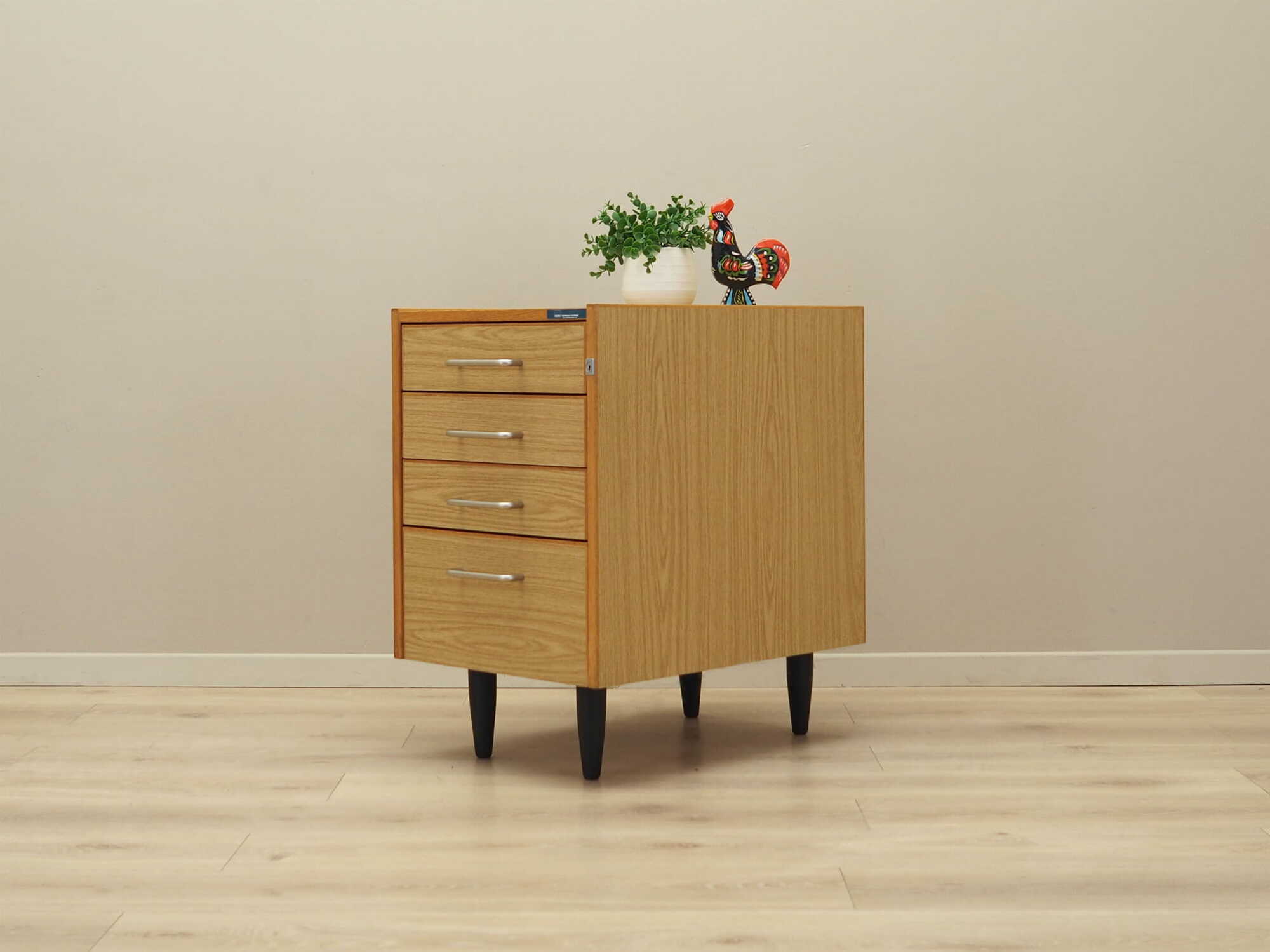 Vintage chest of drawers Wood Brown 1970s 2