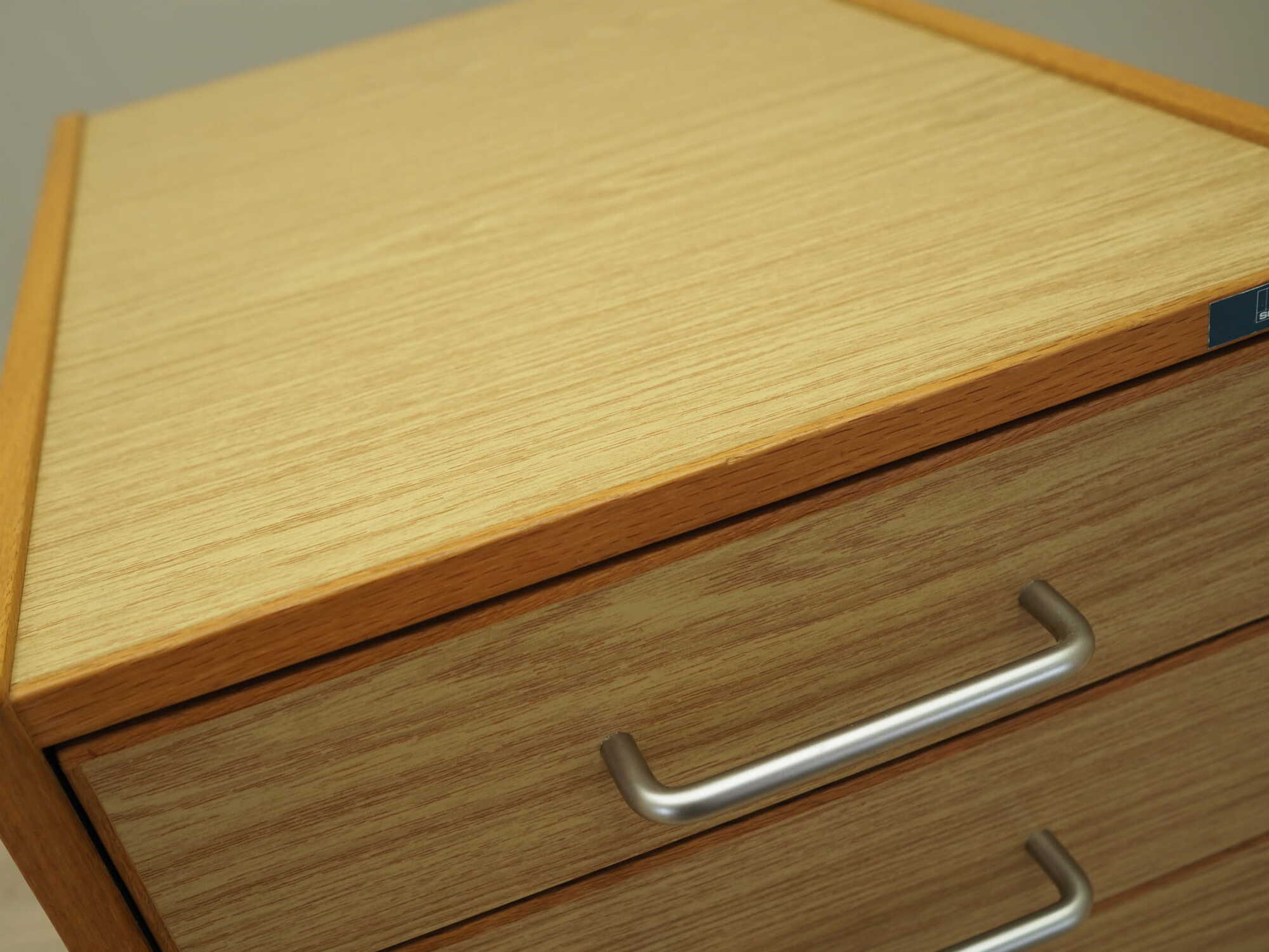 Vintage chest of drawers Wood Brown 1970s 9