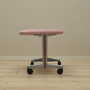 Vintage footstool Textile Wood Pink 1960s 3