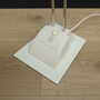 Vintage floor lamp Metal Plastic White 1970s 6