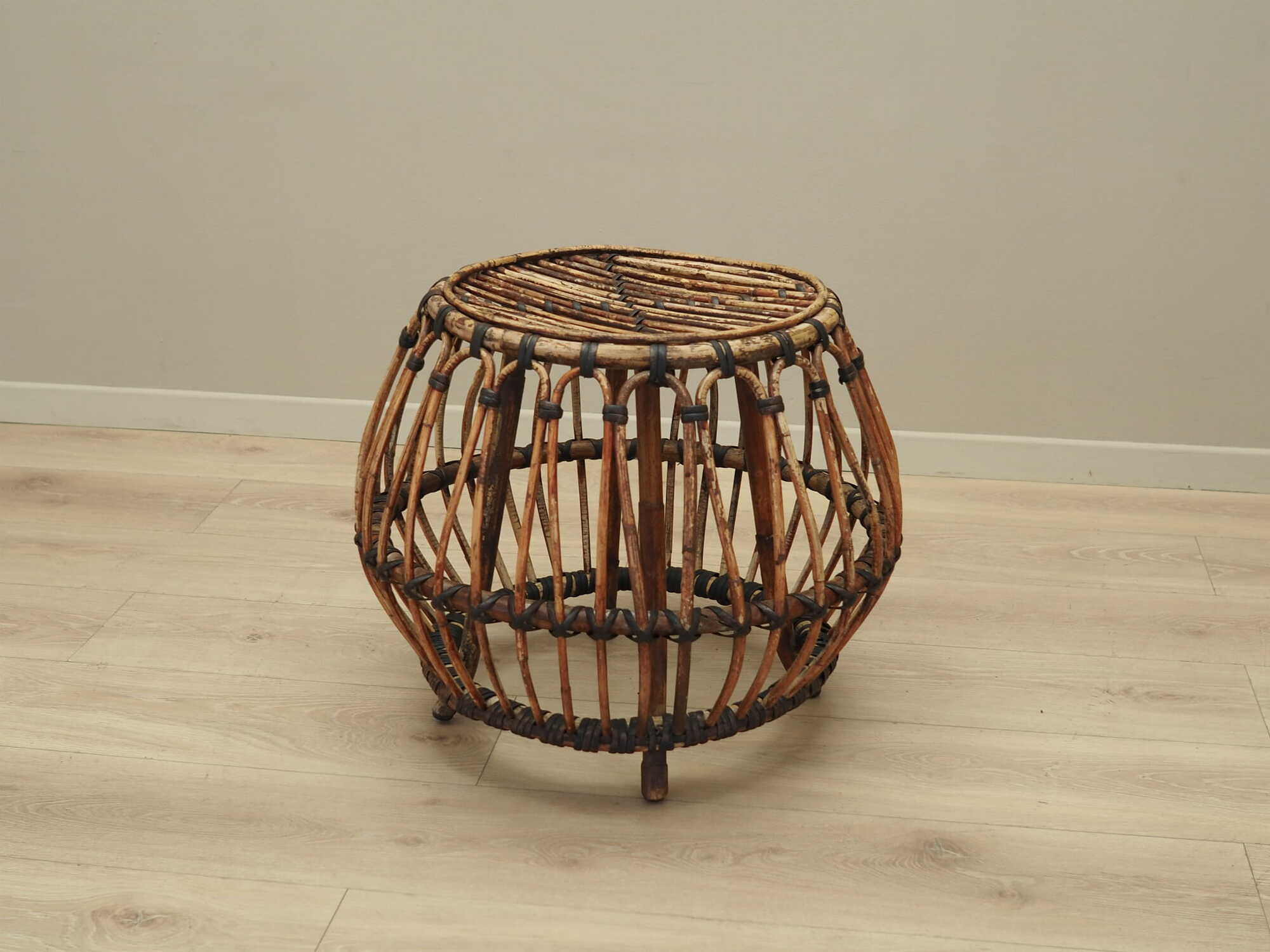 Vintage Coffee Table Wood Brown 1960s 3