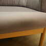Vintage Sofa Velvet Wood Purple 1970s 8