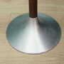 Vintage floor lamp metal wood brown 1960s 3