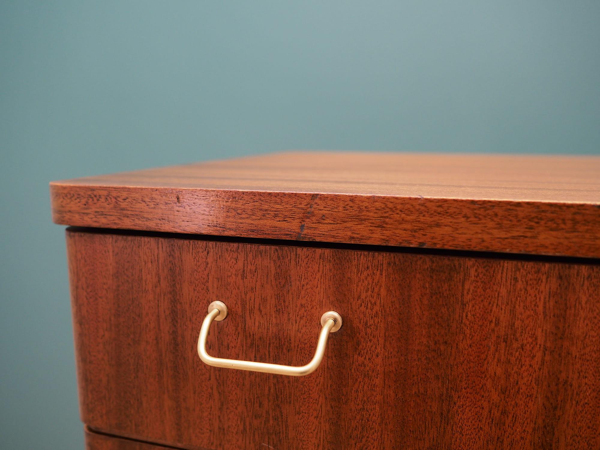 Mahogany Kabinett 1970 Jahre 7