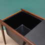 Vintage sewing table Teak brown 1960s 7