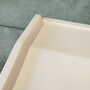 Vintage dresser Teak wood Light pink 1970s 7