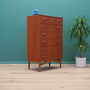 Vintage chest of drawers Teak wood Brown 1970s 4