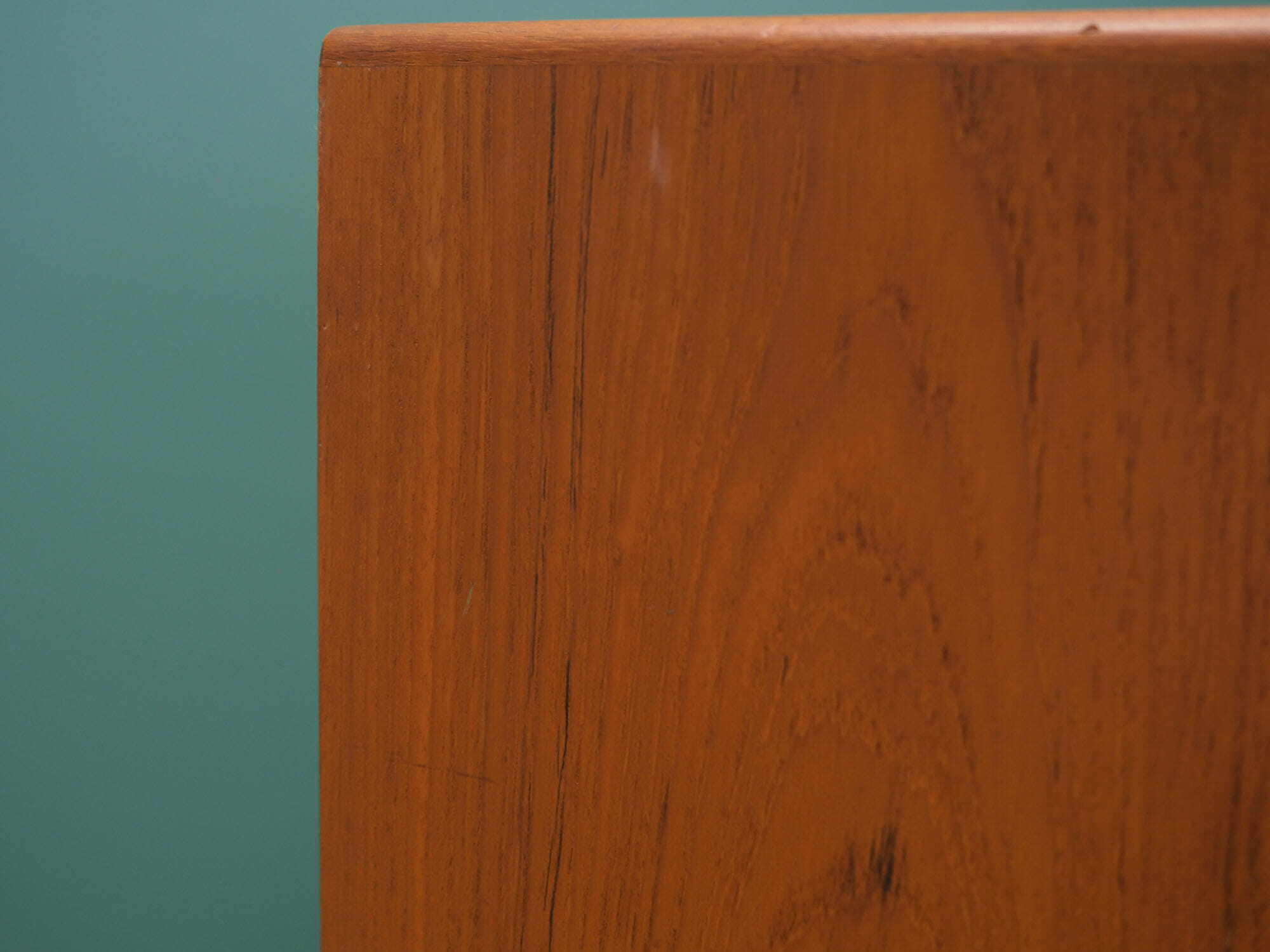 Vintage chest of drawers Teak wood Brown 1970s 6