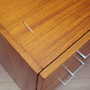 Vintage chest of drawers teak brown 1990s 7