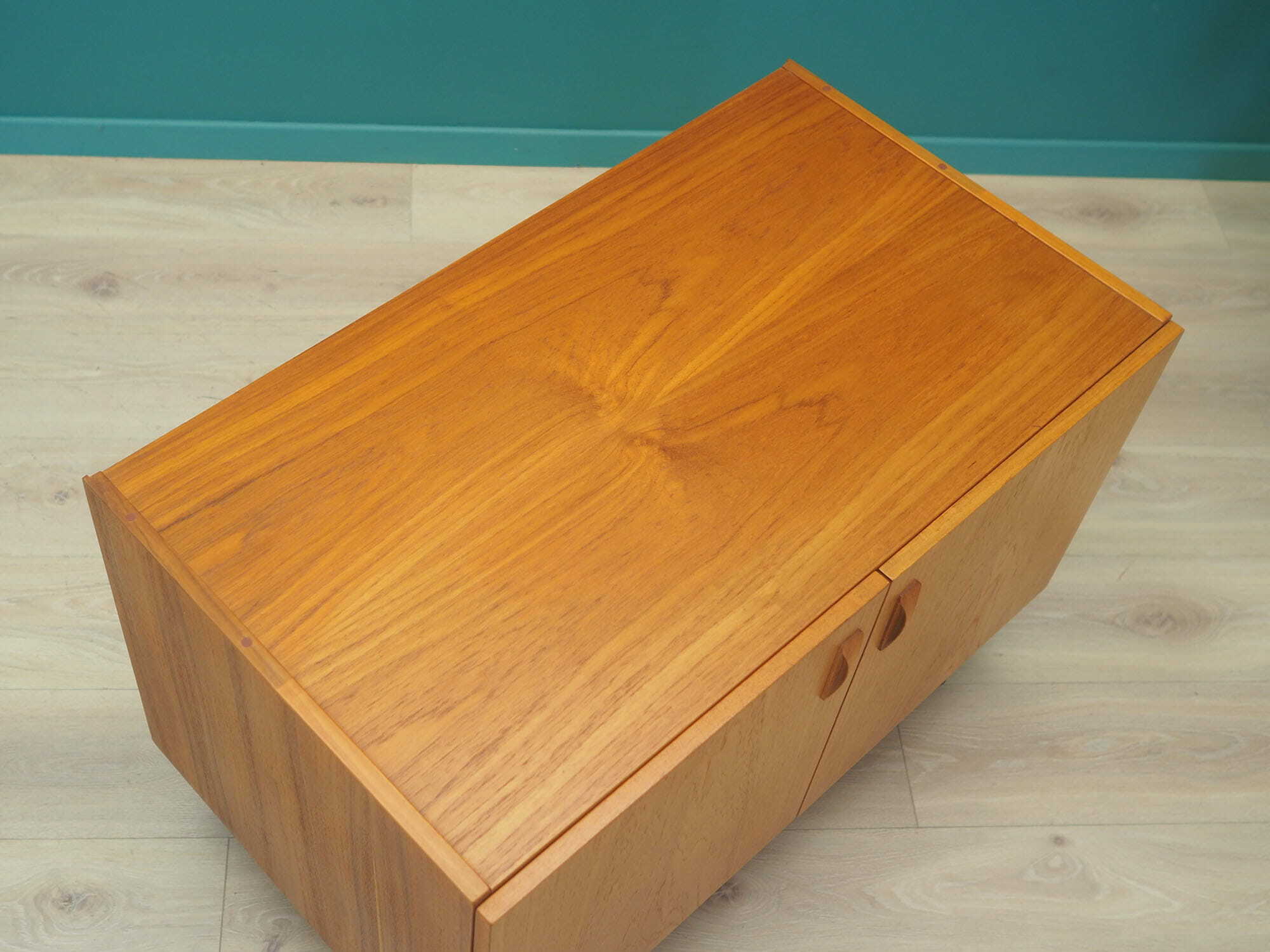 Vintage cabinet teak brown 1960s 5