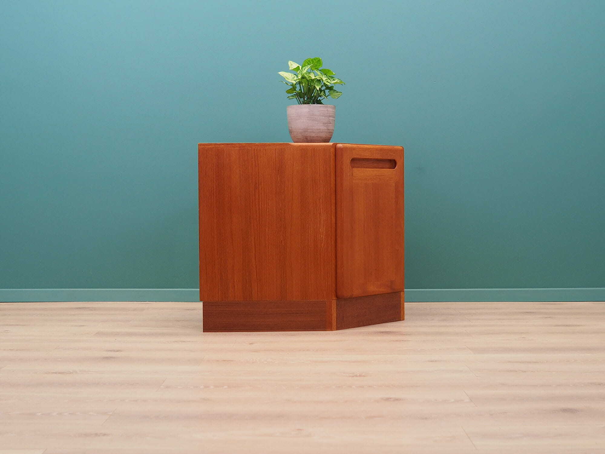 Vintage Schrank Teakholz Braun 1970er Jahre 3