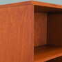 Vintage Bookshelf Teak Wood Brown 1970s 6