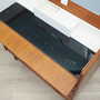 Vintage dressing table Teak wood brown 1960s 6