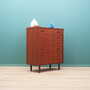 Vintage chest of drawers Teak wood Brown 1970s 4