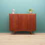 Vintage Highboard Teakholz Braun 1960er Jahre 1