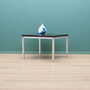 Vintage Side Table Slate Metal Black 1970s 2