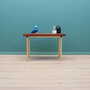 Vintage Coffee Table Wood Metal Brown 1970s 1