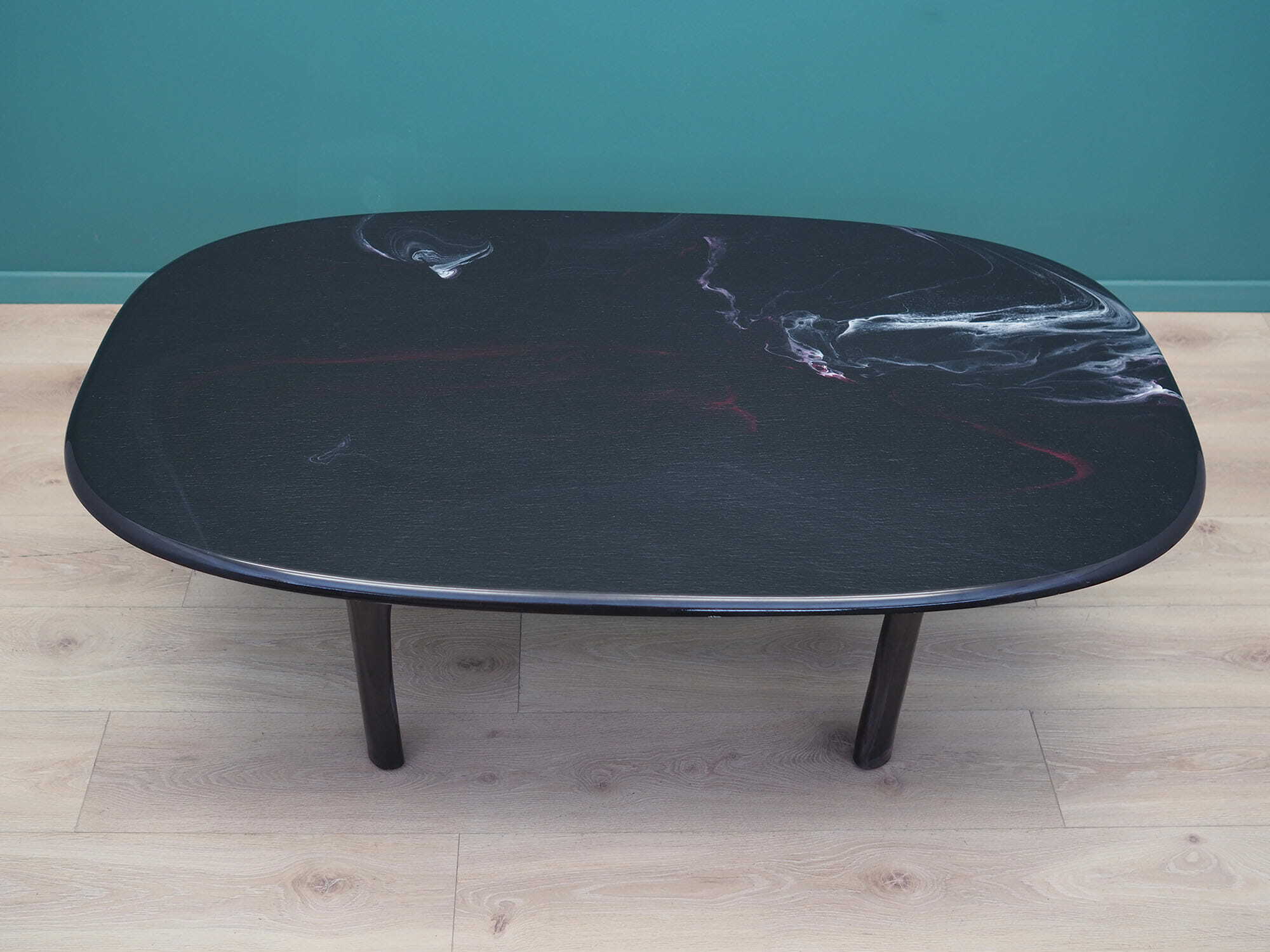Vintage Coffee Table Stone Brown 1970s 5
