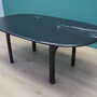 Vintage Coffee Table Stone Brown 1970s 8