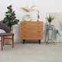 Vintage chest of drawers wood beige 1970s 1