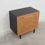 Vintage chest of drawers wood beige 1970s 5