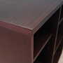 Vintage Bookshelf Mahogany Brown 1960s 8