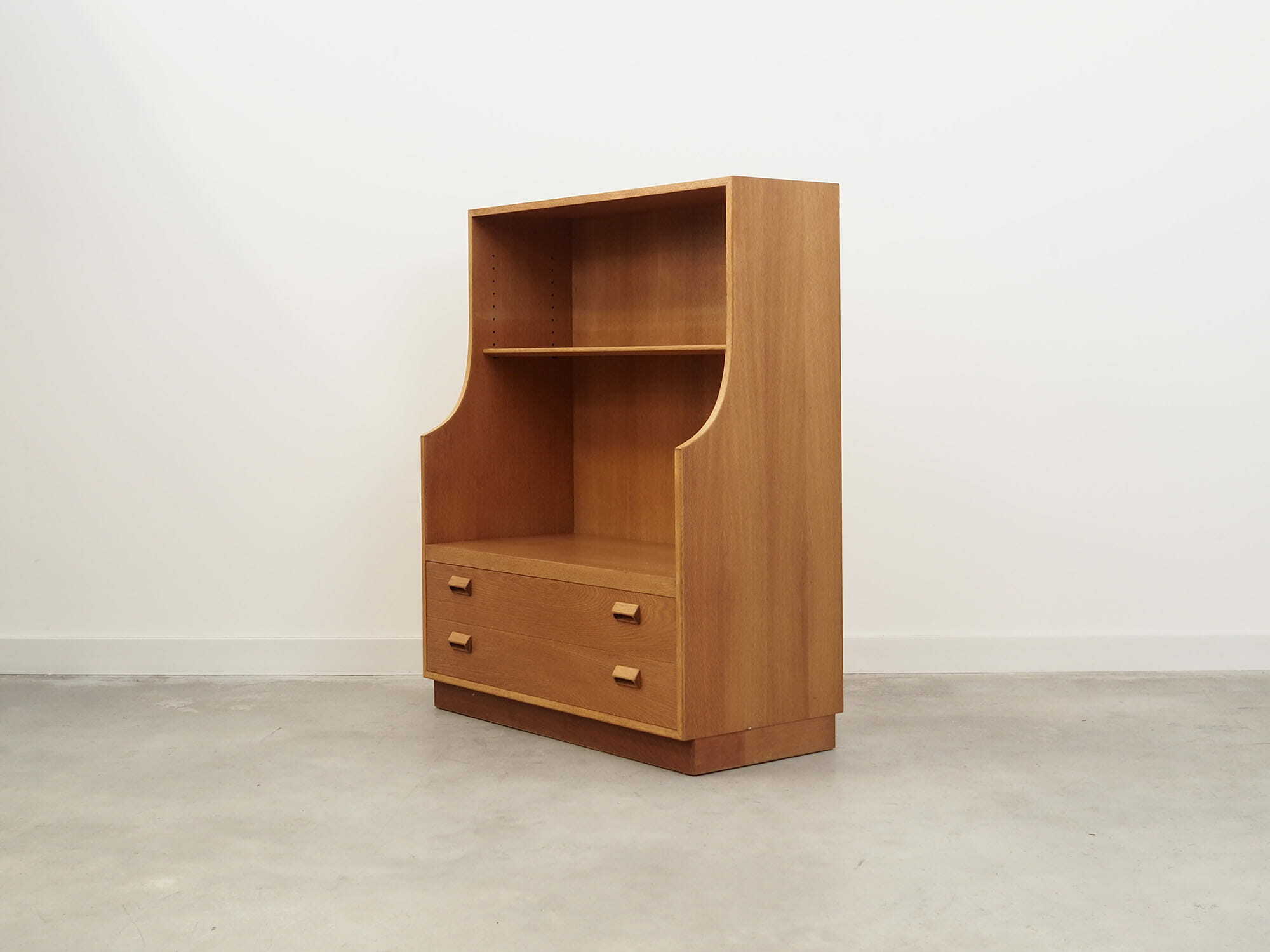 Vintage Bookshelf Wood Brown 1970s 2