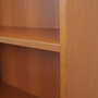 Vintage Bookshelf Wood Brown 1970s 9
