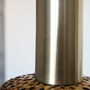 Lampada a sospensione vintage in vetro e metallo, anni '70 7