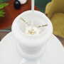 Lampada a sospensione vintage in vetro bianco anni '70 4