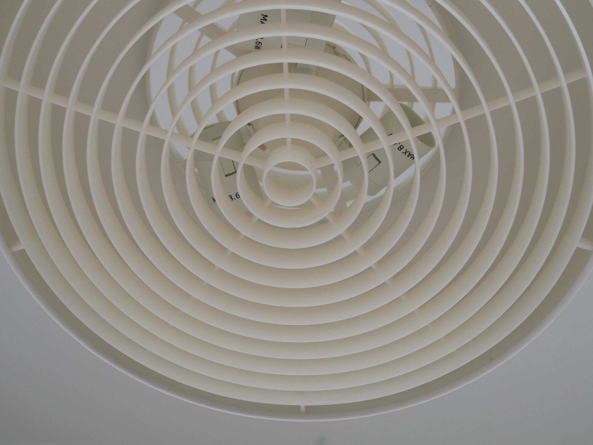 Pendant lamp Metal Plastic White 3