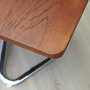 Vintage Coffee Table Teak Wood Brown 1970s 8
