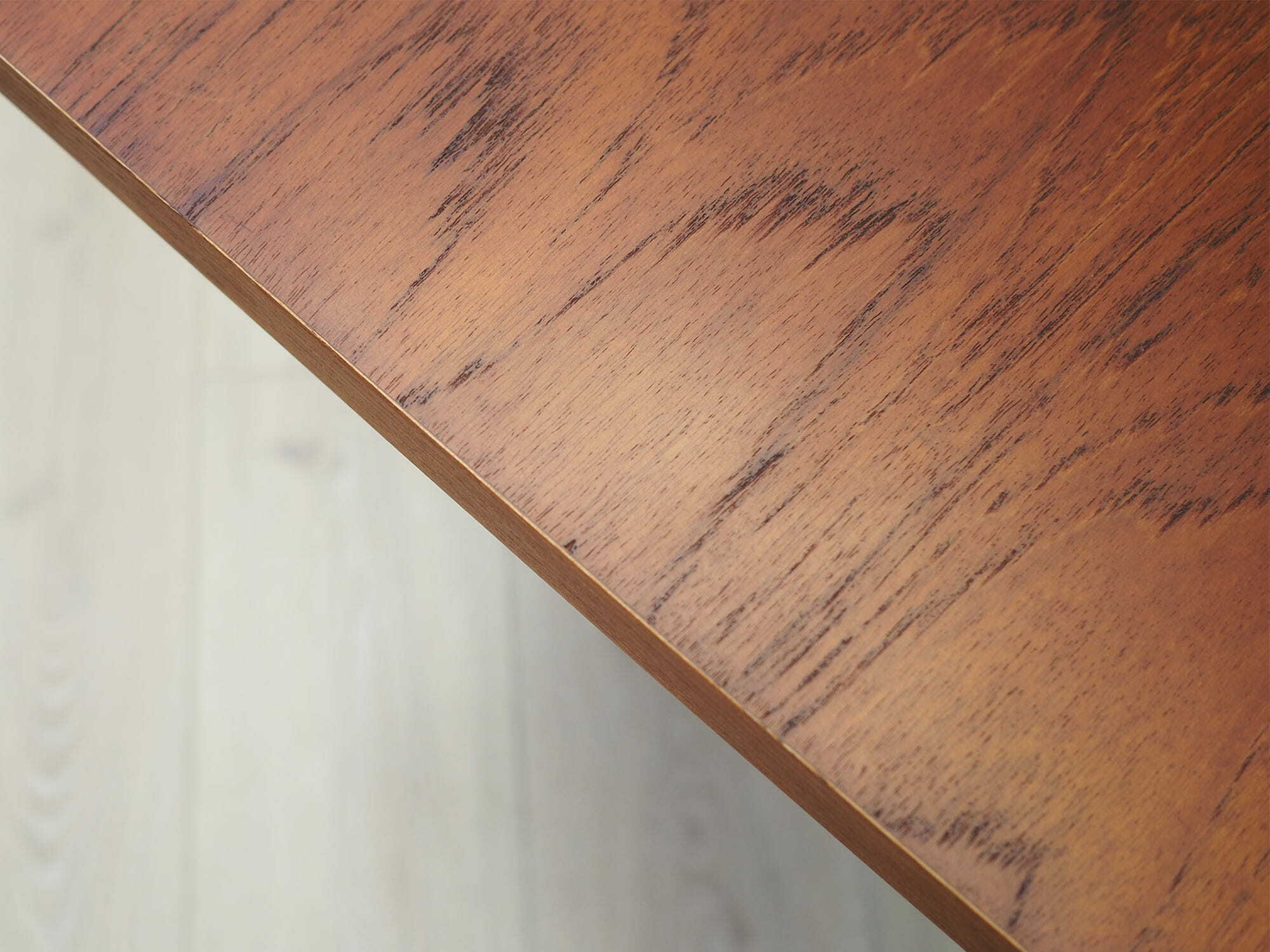 Vintage Coffee Table Teak Wood Brown 1970s 7