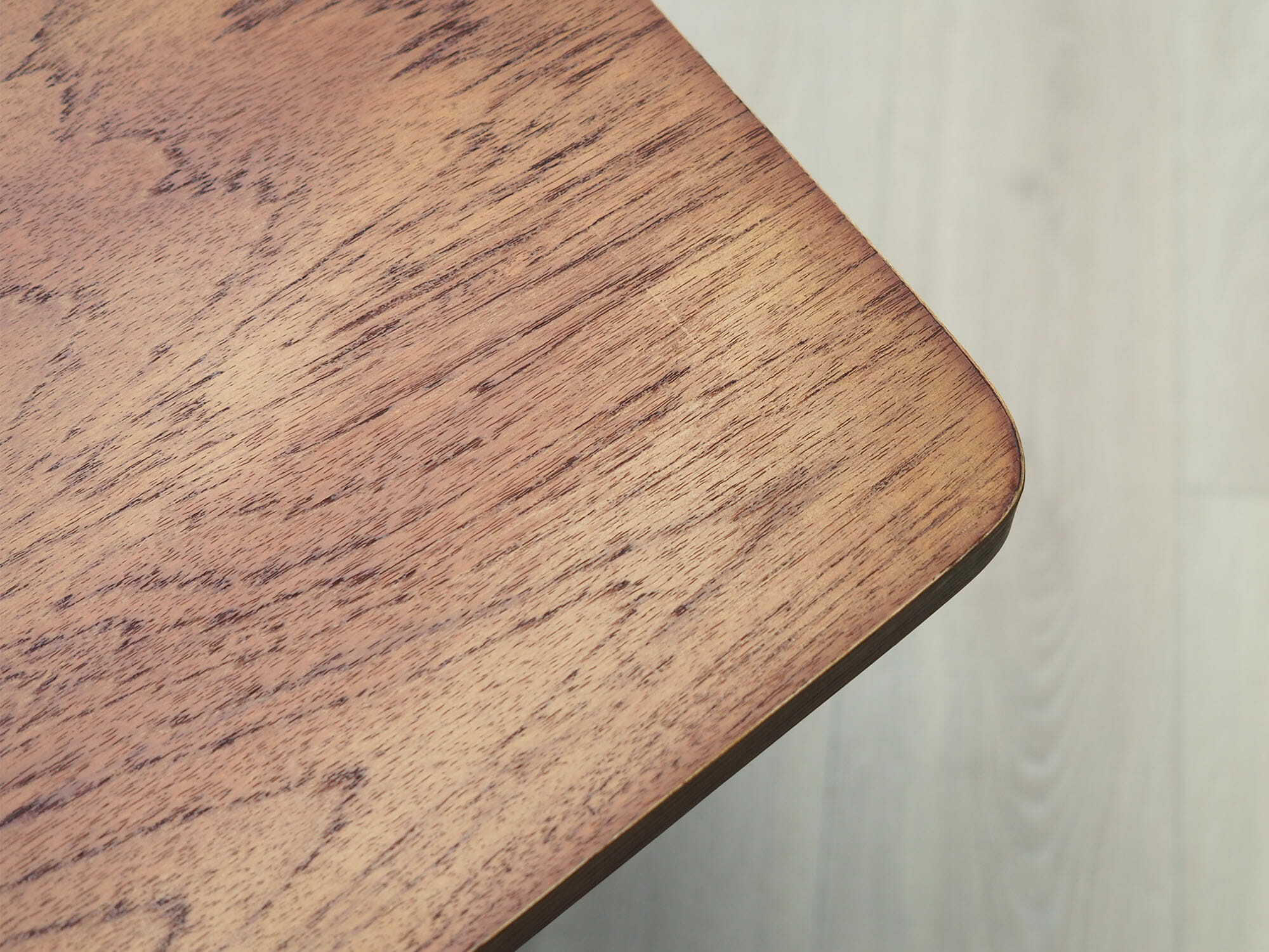 Vintage Coffee Table Teak Wood Brown 1970s 9