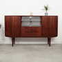 Vintage Sideboard Teak Wood Brown 1960s 2