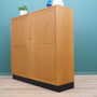 Vintage cabinet Oak wood Brown 1960s 3