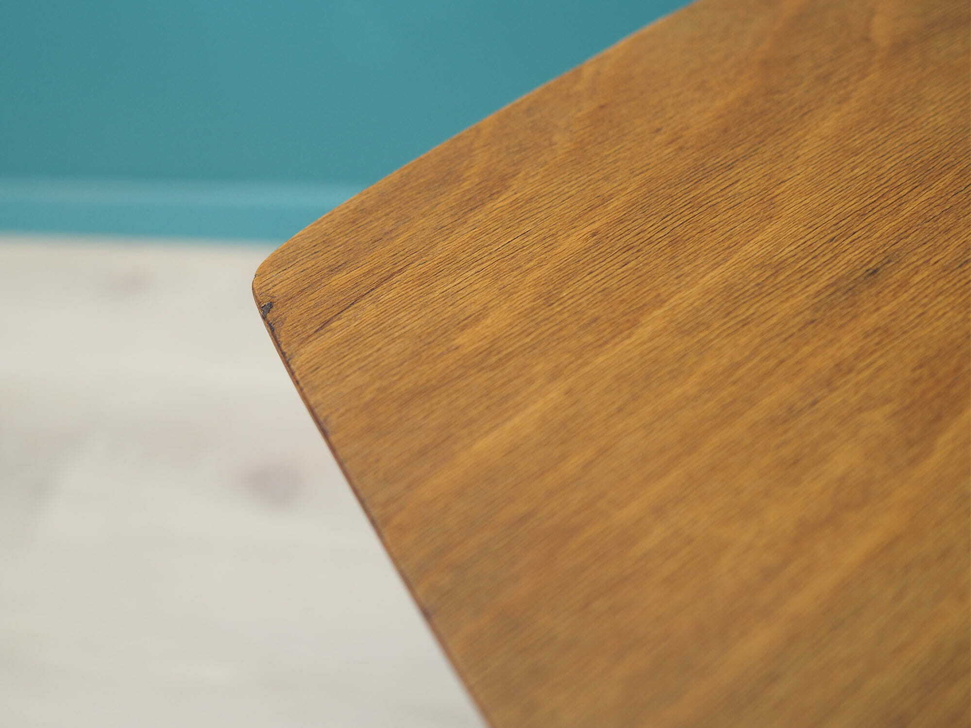 Vintage side table Walnut Brown 1970s 5