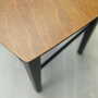Vintage side table Walnut Brown 1970s 9
