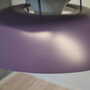 Vintage Pendant Lamp Metal Violet 1970s 7